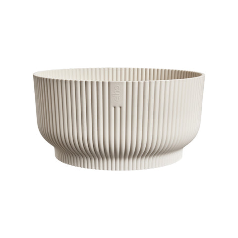 Blomsterbolle 25cm lin hvit, Vibes Fold