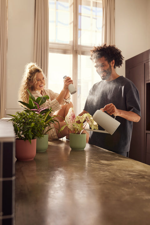 Sprayflaske 0,4L lin hvit, Vibes fold