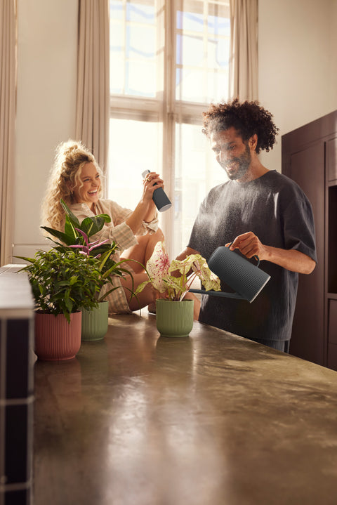 Sprayflaske 0,4L lin koksgrå, Vibes fold